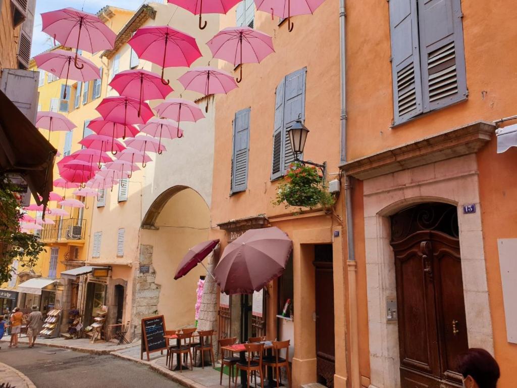 La Bulle Grassoise - Appartement Spacieux Avec Balneo Et Parking Grasse Esterno foto
